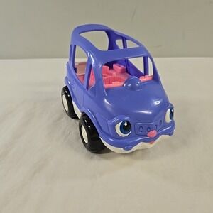 Little People Lil' Mover Purple SUV Car Van 2005 Vintage Music Sound